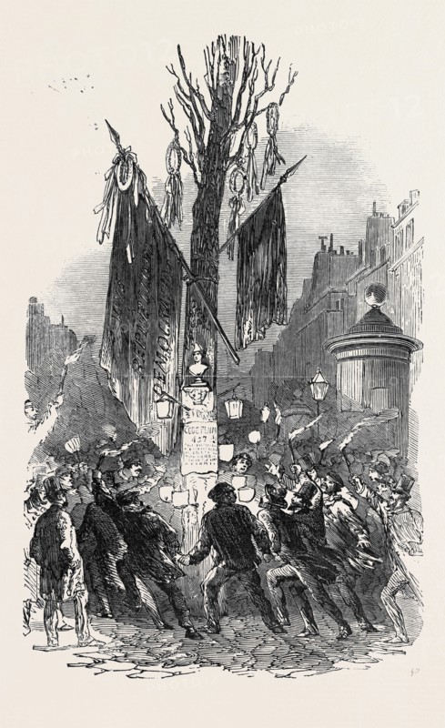 TREE OF LIBERTY, ON THE BOULEVARD ST. MARTIN, AT PARIS