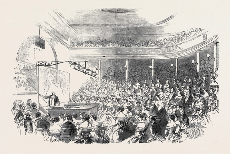 ROYAL INSTITUTION, SIR RODERICK MURCHISON'S LECTURE ON THE DISTRIBUTION OF GOLD ORE