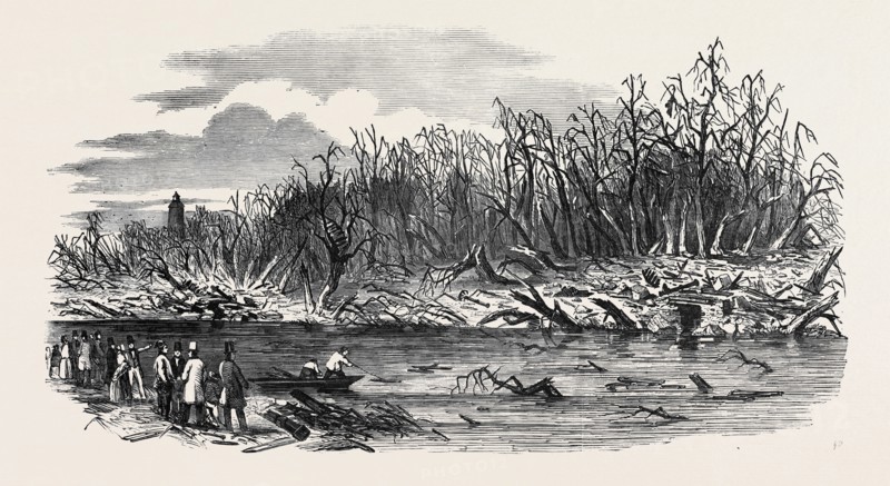 SCENE OF THE EXPLOSION OF THE HOUNSLOW POWDER MILLS