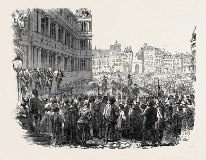 PROCLAMATION OF THE SUCCESSFUL CANDIDATES FOR THE DEPARTMENT OF THE SEINE, AT THE HOTEL DE VILLE, PARIS