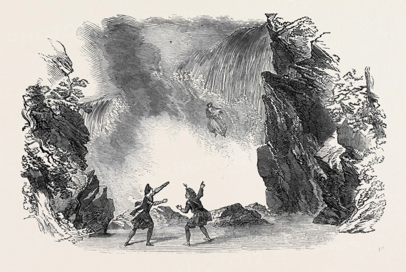 SCENE FROM THE "DEVIL'S RING," AT DRURY LANE THEATRE