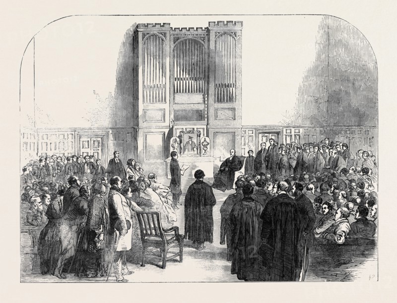 PRESENTATION OF A MEMORIAL TO DR. TAIT, AT RUGBY SCHOOL