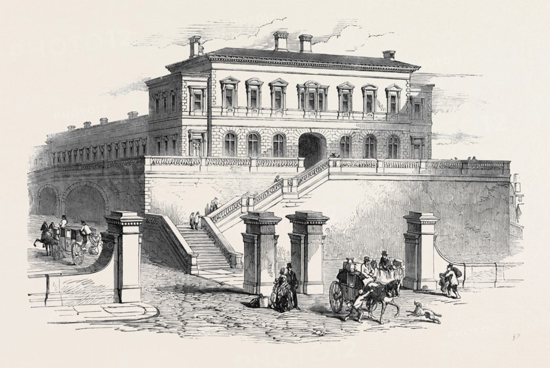 NEW RAILWAY STATION IN TITHEBARN STREET LIVERPOOL