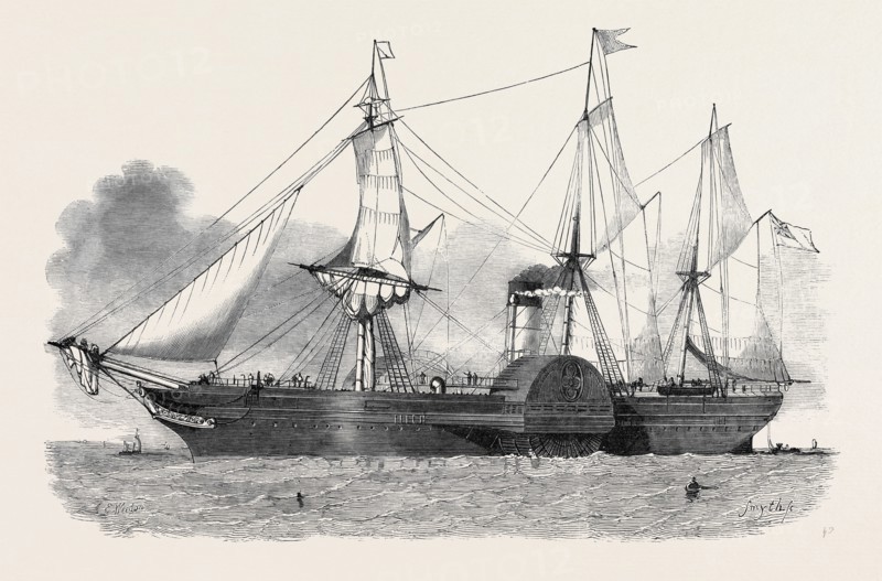 THE BRITISH MAIL STEAMSHIP "ASIA"