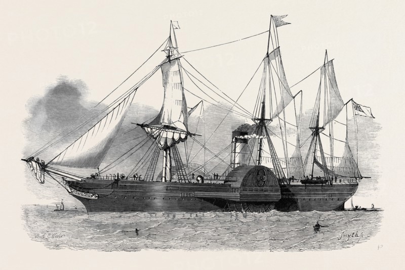 THE BRITISH MAIL STEAMSHIP "ASIA"