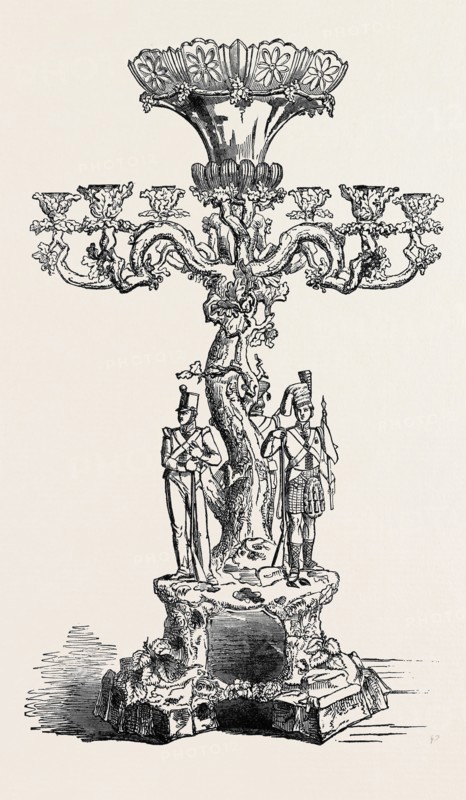 PLATE PRESENTED TO MAJOR GENERAL WEMYSS, C.B.