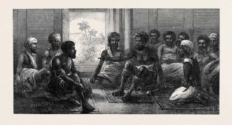 THE FIJI ISLANDS: FIJI HOUSE OF LORDS, 1873