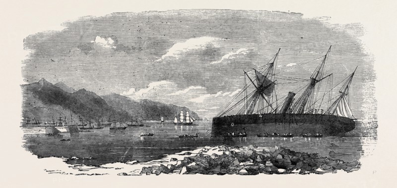 LOSS OF THE "NIGER," AT SANTA CRUZ DE TENERIFFE