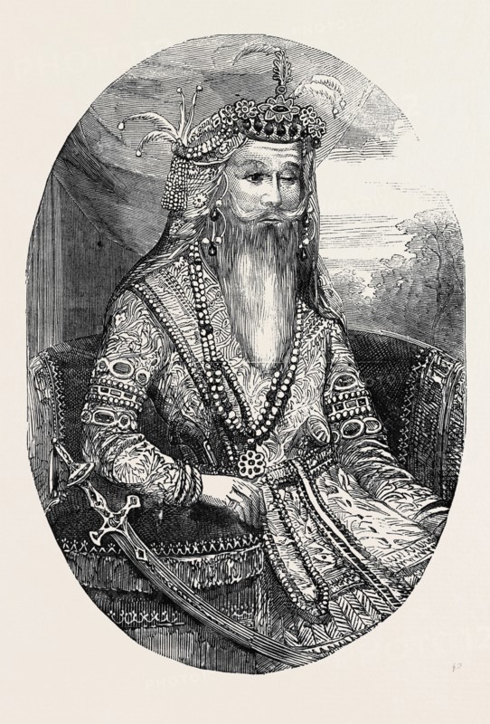 THE LATE GHOLAB SINGH, MAHARAJA OF CASHMERE