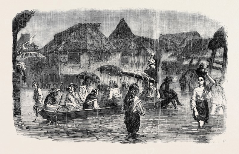 "OUR STREET" AT MANILLA DURING A FLOOD