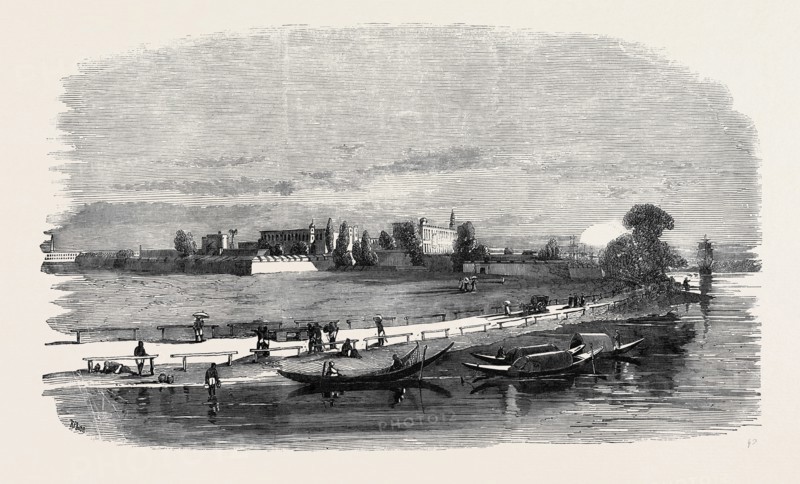 THE MUTINY IN INDIA: FORT WILLIAM, CALCUTTA