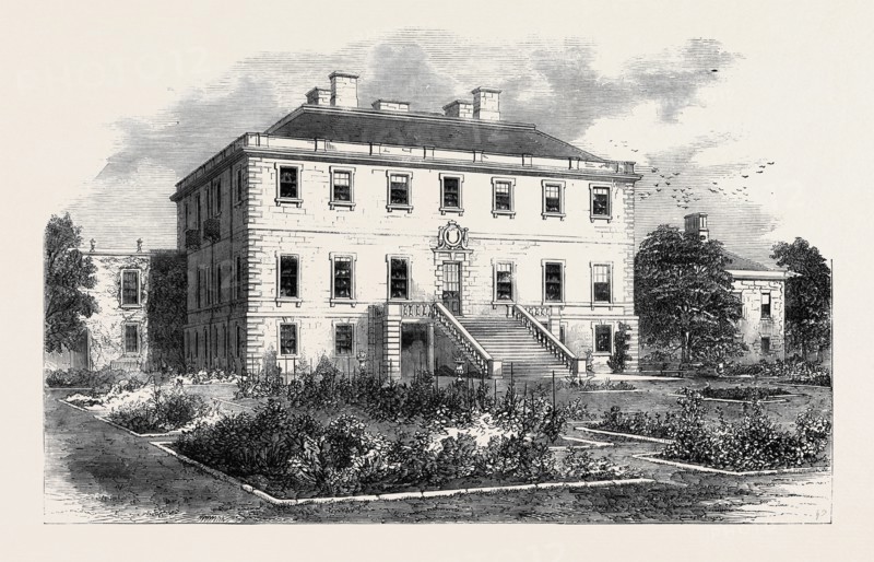 HADDO HOUSE, THE SEAT OF THE RIGHT HON. THE EARL OF ABERDEEN