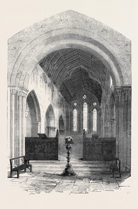 WIMBORNE MINSTER, RESTORED.