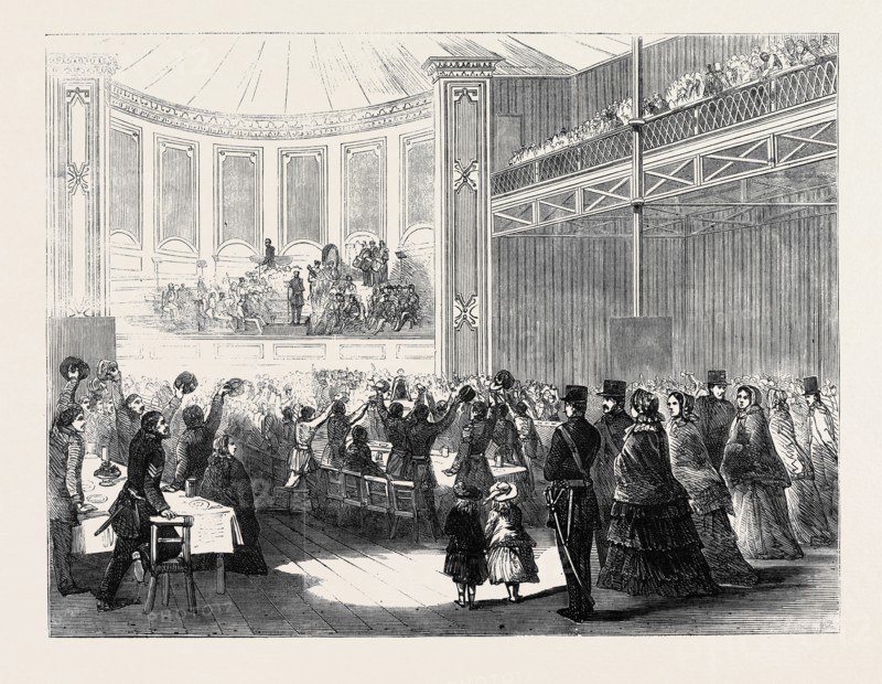 DINNER TO THE 68TH REGIMENT, IN THE CRYSTAL PALACE