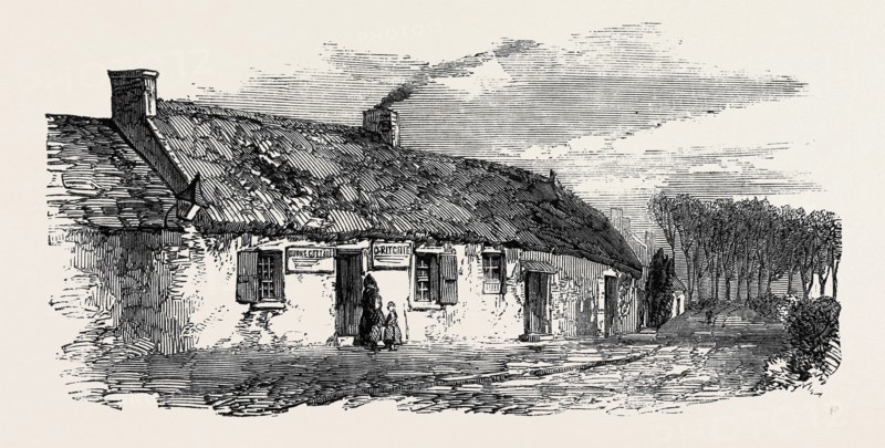BURNS' COTTAGE AT AYR, THE BURNS CENTENARY