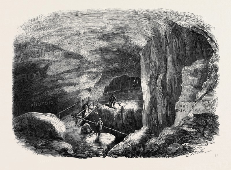 THE MAELSTROM, IN THE MAMMOTH CAVE, KENTUCKY