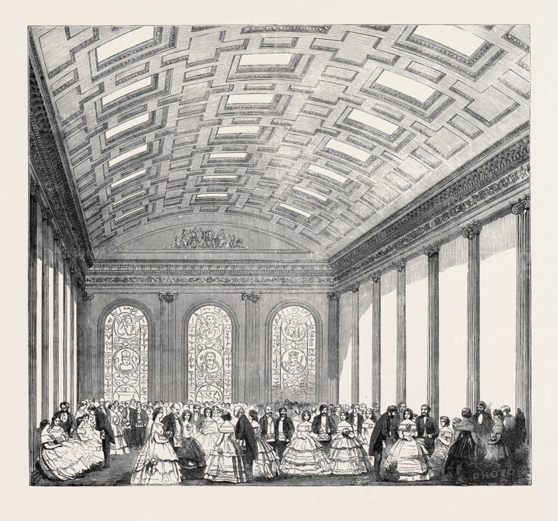OPENING BALL AT THE NEW MASONIC HALL, EDINBURGH