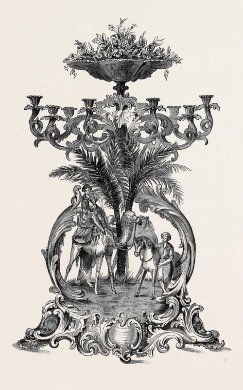 TESTIMONIAL TO SIR MOSES AND LADY MONTEFIORE BY THE SON OF THE VICEROY OF EGYPT