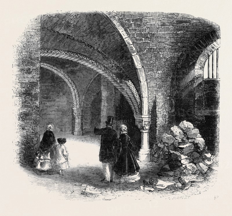 THE CRYPT UNDER LAMBE'S CHAPEL, MONKWELL STREET, LONDON, UK