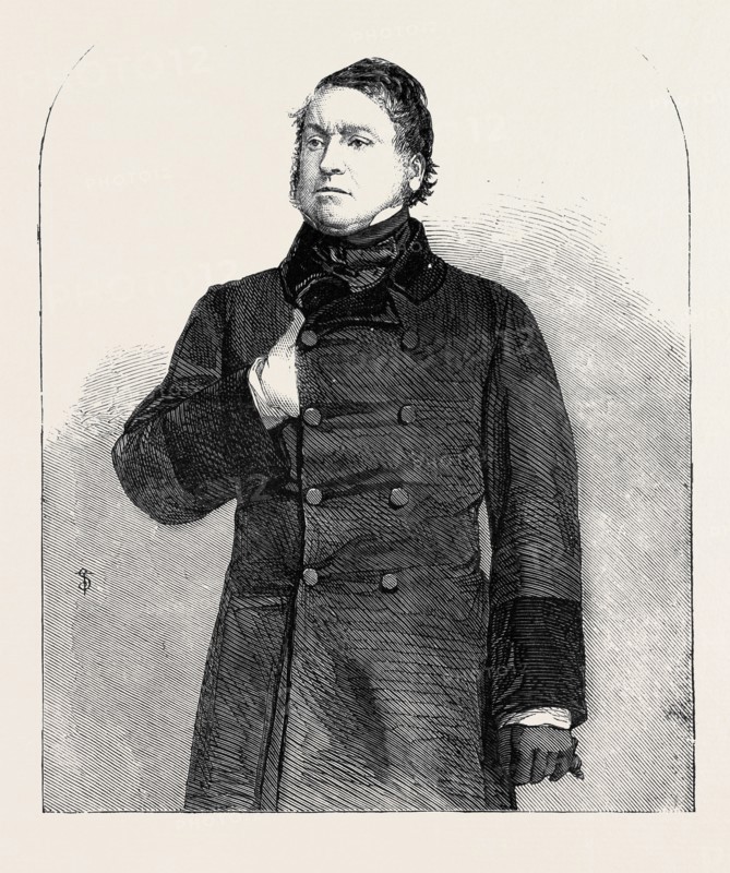 EDWIN JAMES, ESQ., M.P. FOR MARYLEBONE, FROM A PHOTOGRAPH BY JOHN WATKINS, PARLIAMENT STREET