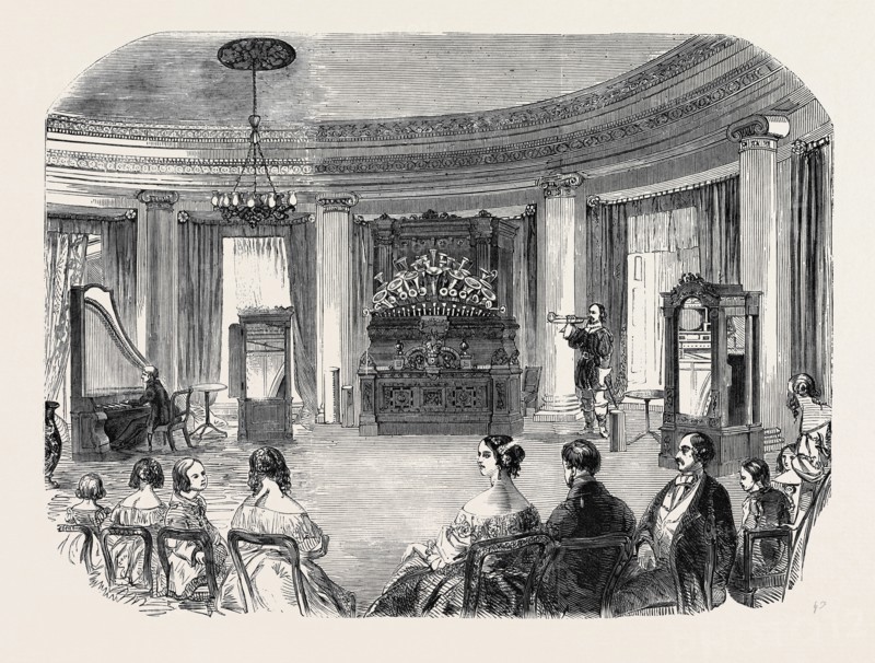 HERR KAUFMANN AND SON'S GRAND MUSICAL PERFORMANCE AT BUCKINGHAM PALACE