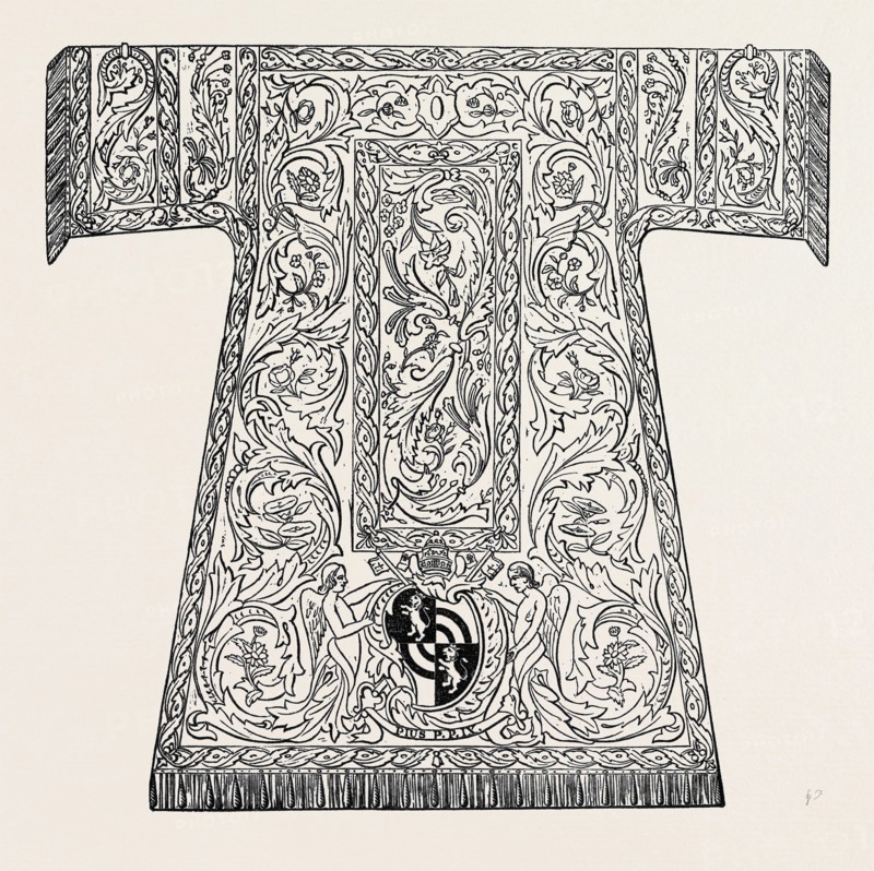 PRIEST'S COPE, BY VAN HALLE, OF BRUSSELS