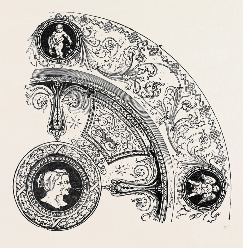 NEW PATTERN FOR DINNER PLATE, BY J. FELL AND CO., NEWCASTLE-UPON-TYNE
