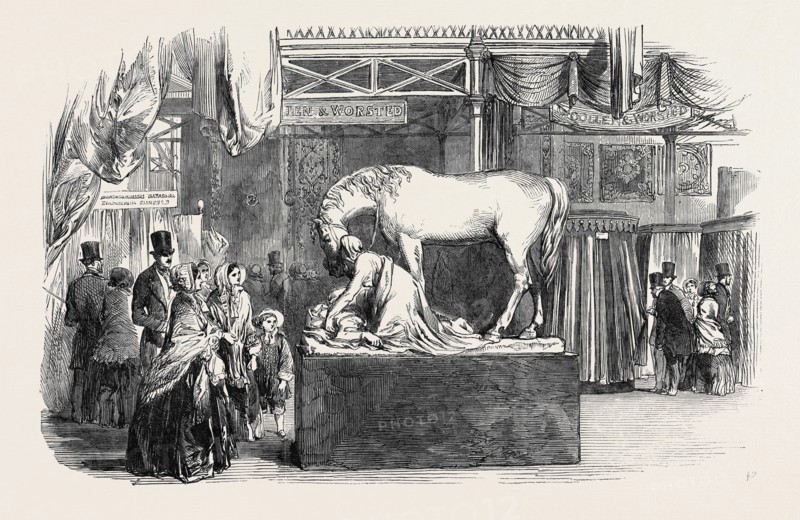 THE GREAT EXHIBITION, "THE MOURNERS," BY LOUGH