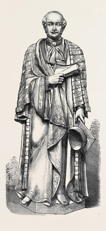 STATUE OF PRINCE ALBERT AT CANTERBURY CATHEDRAL, 1869, UK