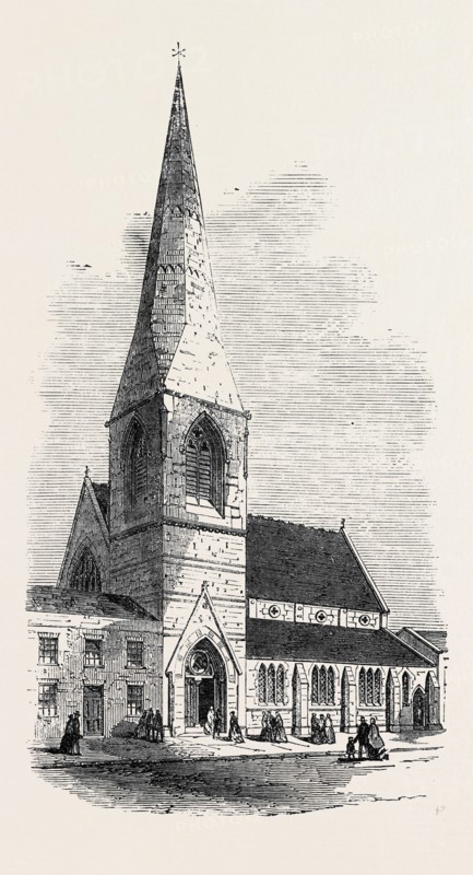 ST. JOHN THE EVANGELIST, ST. GEORGE'S-IN-THE-EAST, LONDON, 1869, UK