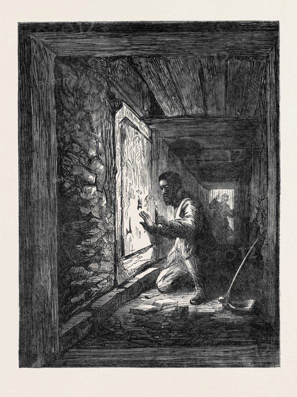 THE EXPLORATIONS AT JERUSALEM: GALLERY AT THE SOUTH-EAST CORNER OF HARAM WALL, 1869