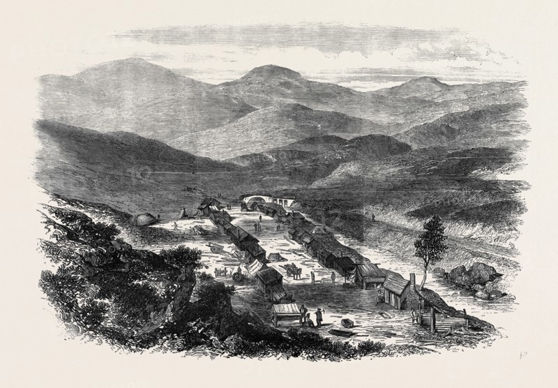 THE SUTHERLANDSHIRE GOLD DIGGINGS: BAILE 'N OIR, KILDONAN, 1869