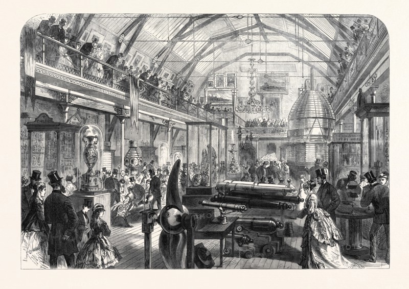 SOUTH STAFFORDSHIRE INDUSTRIAL EXHIBITION AT WOLVERHAMPTON, UK, 1869