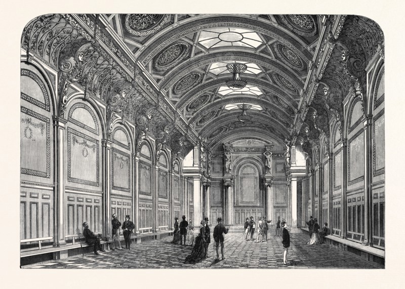 THE NEW FREEMASON'S HALL, GREAT QUEEN STREET, LONDON, UK, 1869