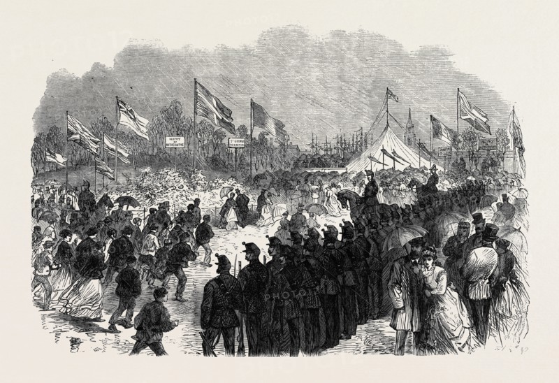 OPENING OF SOUTHWARK PARK, LONDON, UK, 1869