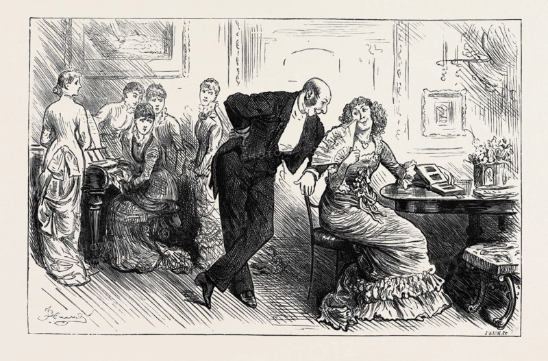 "She had captivated a widower with five daughters, and had put all the heart she had left into that venture.", 1880