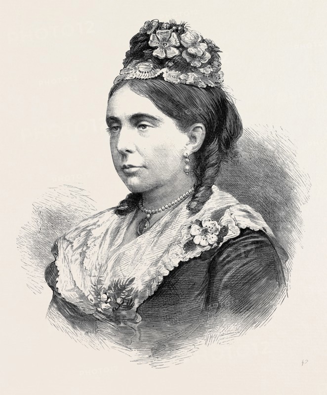 HER GRACE THE DUCHESS OF MARLBOROUGH, 1880