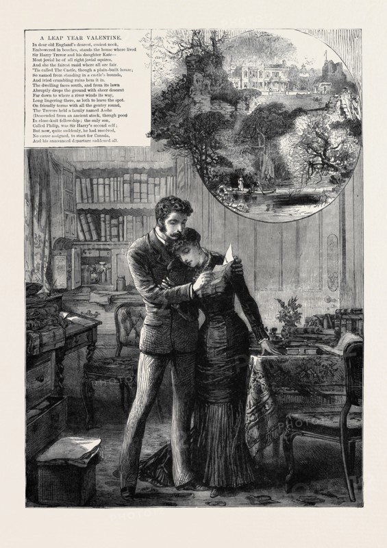 A LEAP-YEAR VALENTINE, 1880