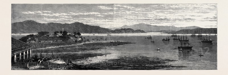 PAGODA ANCHORAGE, FOOCHOO, CHINA, 1880