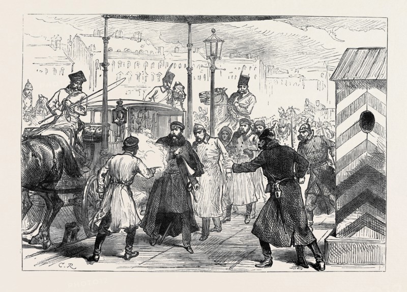 ATTEMPT ON THE LIFE OF COUNT LORIS MELIKOFF, ST. PETERSBURG, RUSSIA, 1880