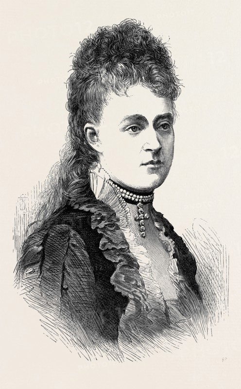PRINCESS FREDERICA OF HANOVER, 1880