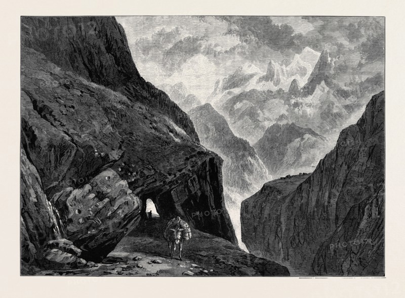 THE PASS OF ST. GOTHARD, FROM TURNER'S "LIBER STUDIORUM", 1880
