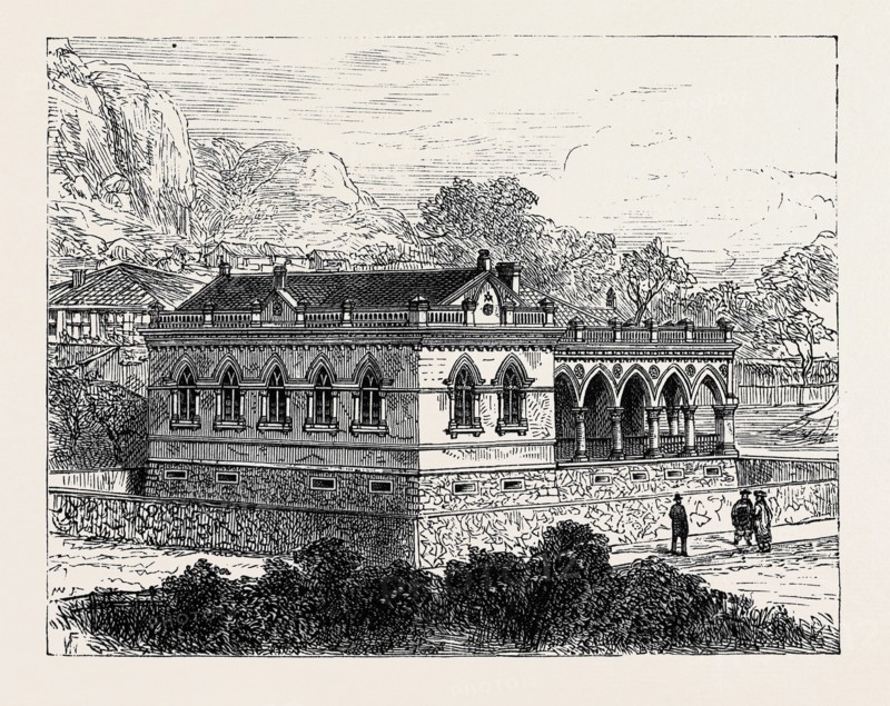NEW MASONIC HALL, KOOLANGSU, AMOY, 1880