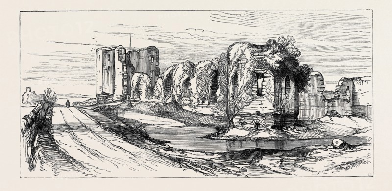 IRELAND: BALLINTUBER CASTLE, COUNTY ROSCOMMON, 1880