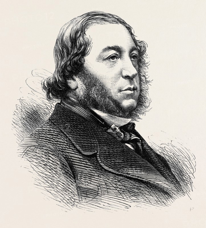 THE LATE BARON MEYER DE ROTHSCHILD, 1874