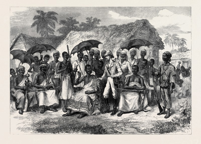 THE ASHANTEE WAR: A CONFERENCE WITH A NATIVE KING, 1874