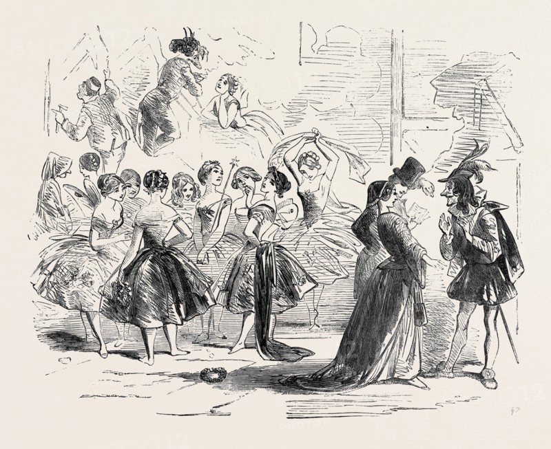 TURNED UP THEIR NOSES AT LUCY... AND NICKNAMED HER "SIDDONS JUNIOR"; A STORY OF A COLUMBINE