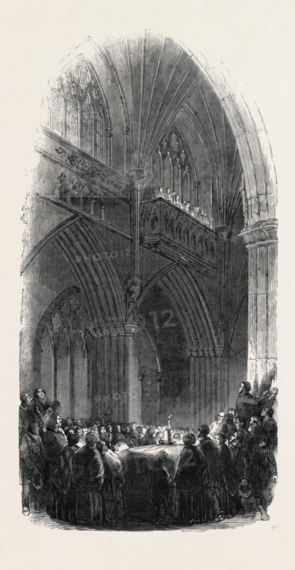 CHRISTMAS CEREMONY IN EXETER CATHEDRAL