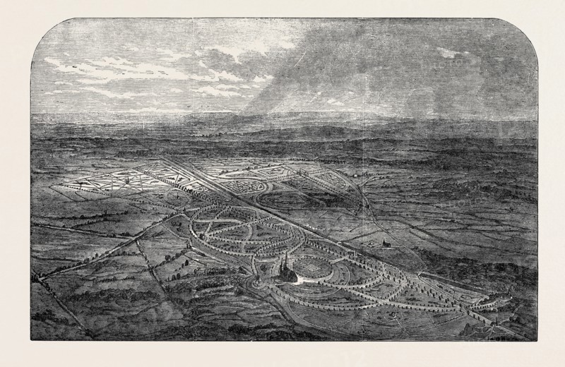 THE LONDON NECROPOLIS AND NATIONAL MAUSOLEUM, WOKING, SURREY.