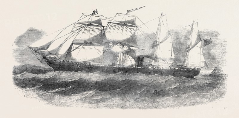 THE NEW SCREW STEAMSHIP "ADELAIDE"